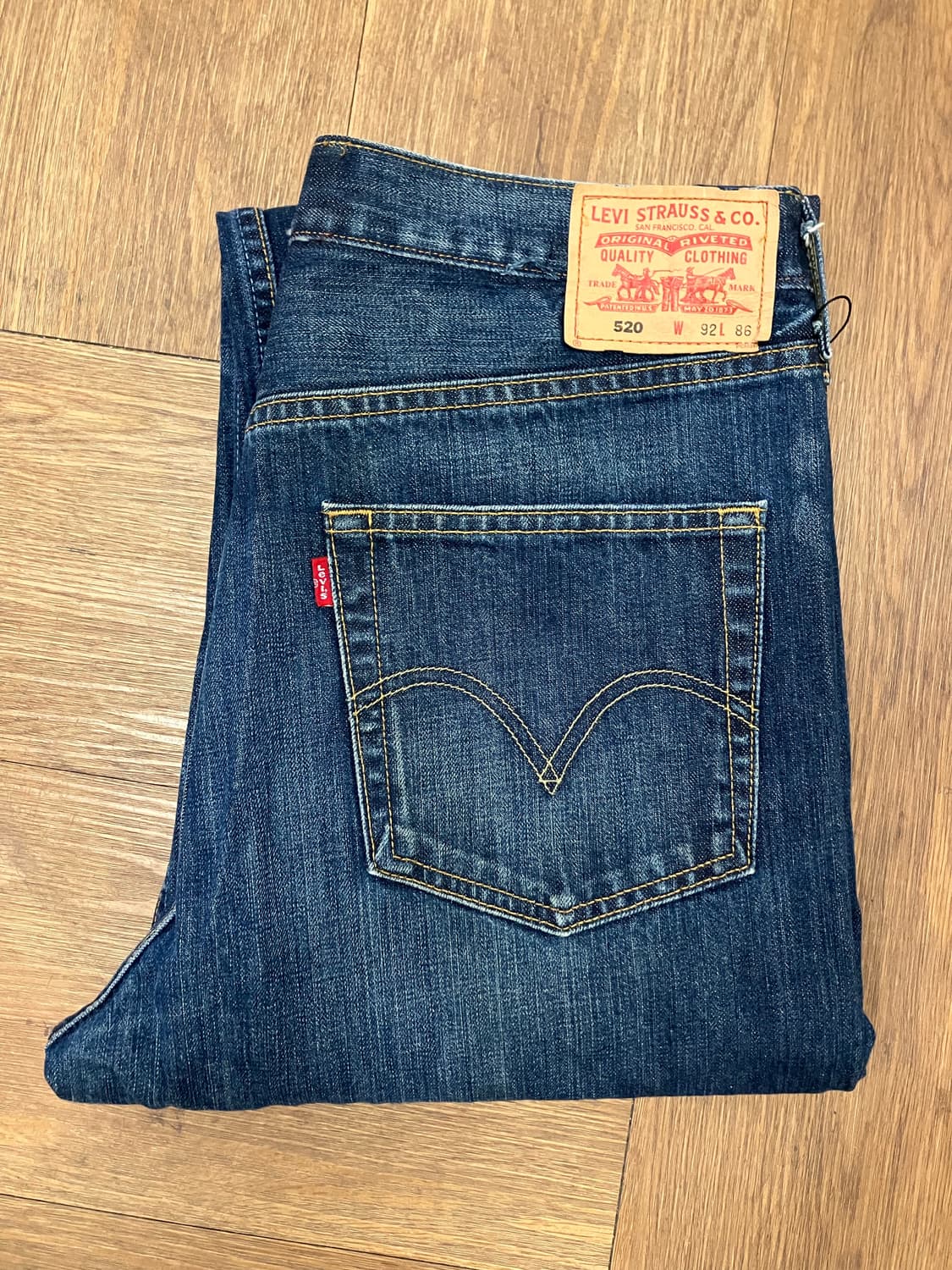N128 리바이스 520 데님팬츠 청바지 상품이미지1