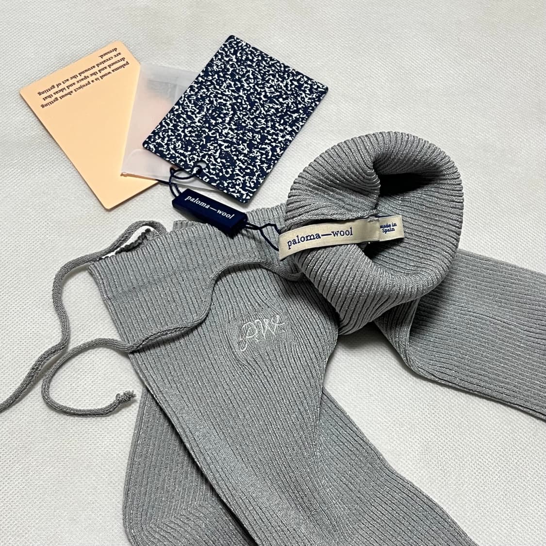 [S/M]팔로마울 Carolina 컷팅 하이 삭스 상품이미지3