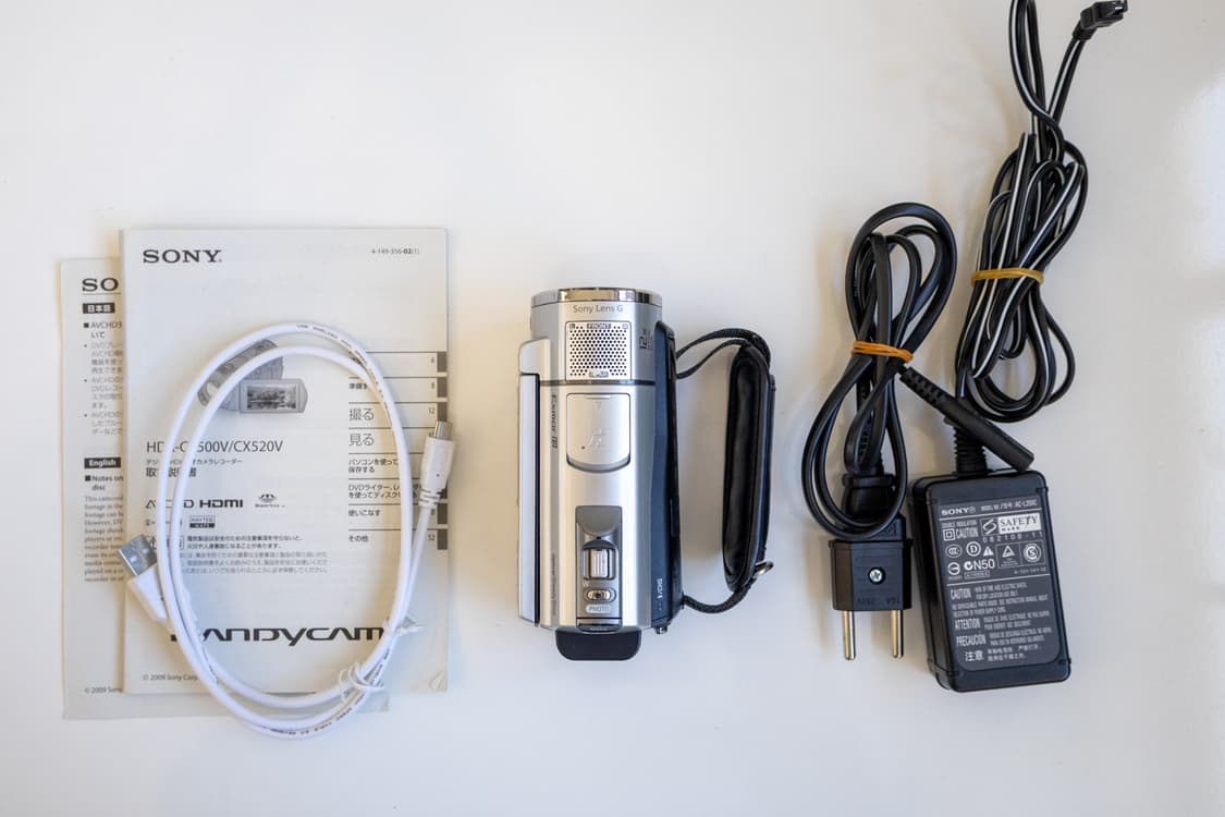 Sony HDR-CX500V / 빈티지 디지털 캠코더 상품이미지9
