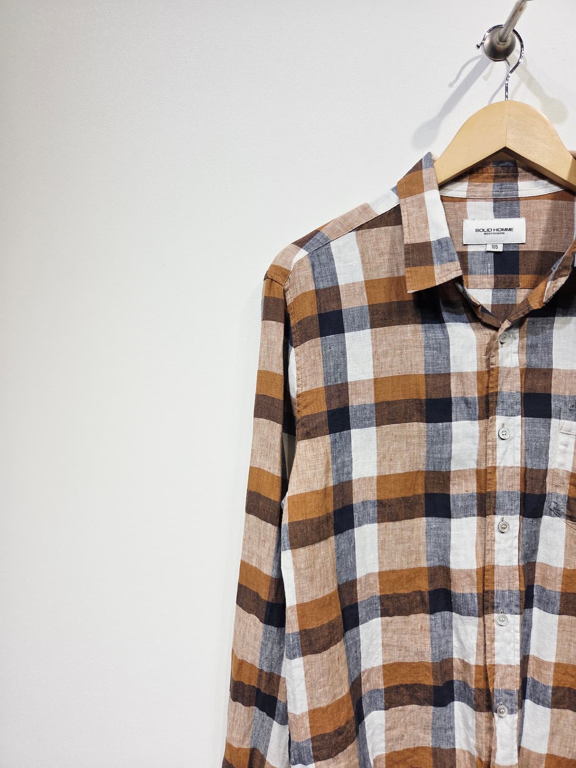 솔리드옴므 우영미. 여자 린넨 셔츠_105 상품이미지3