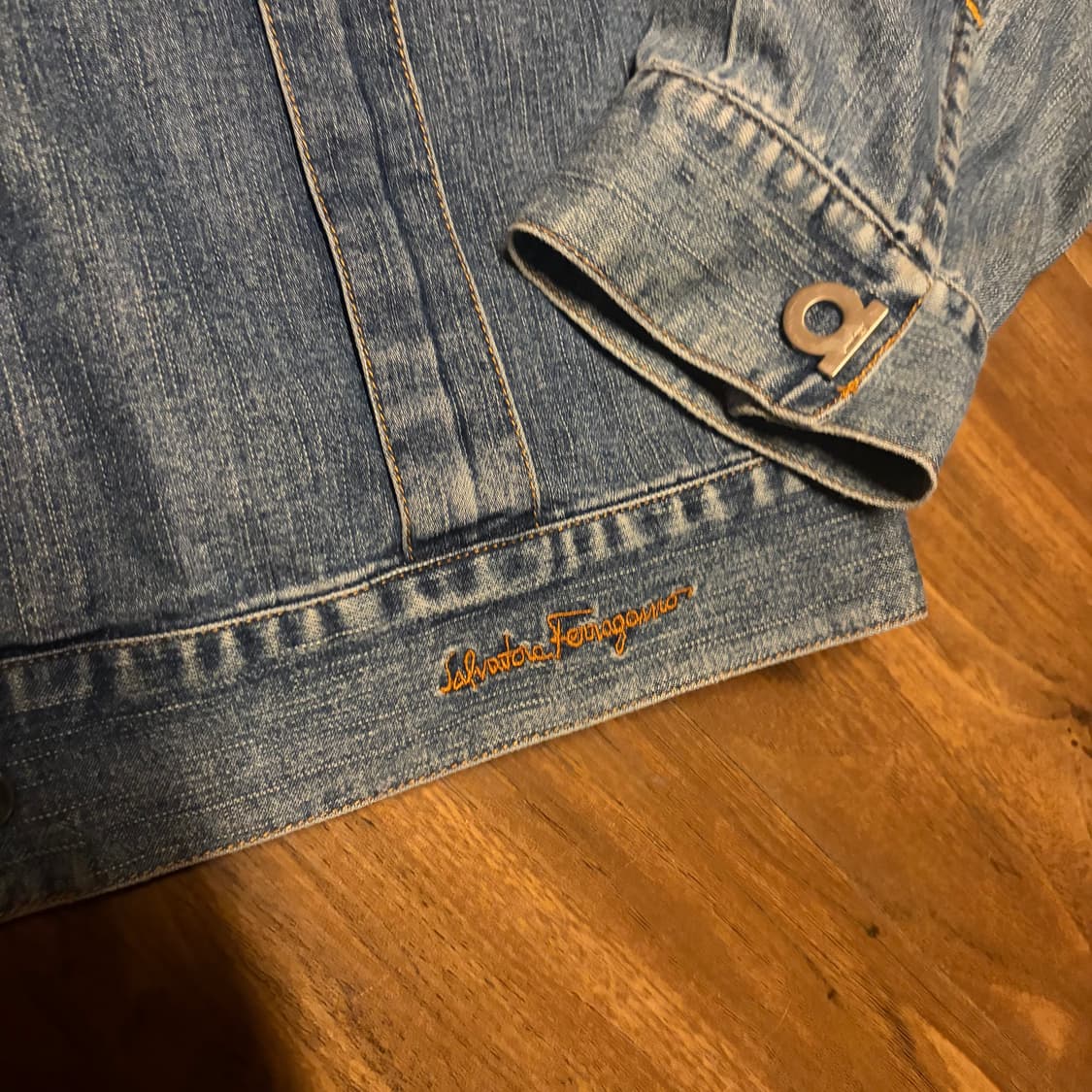 SALVATORE FERRAGAMO SILVER DENIM SHIRTS 상품이미지8