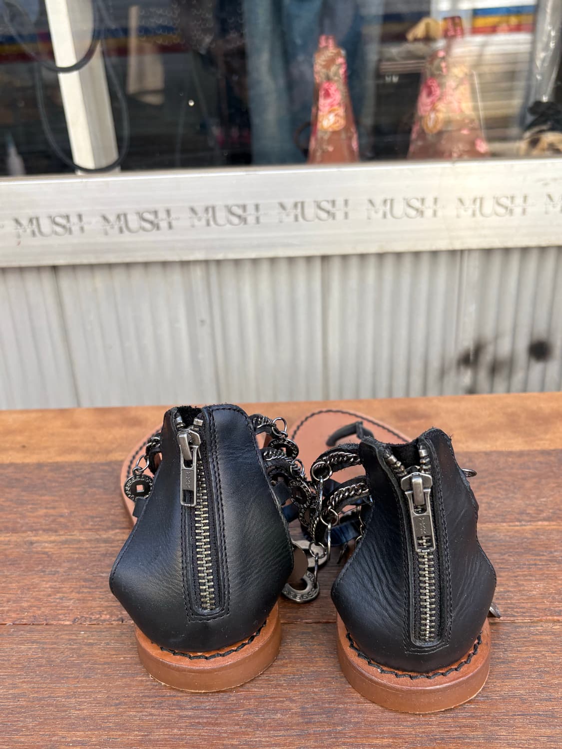 Zara 보헤미안 무드 플립플랍 샌들 상품이미지4