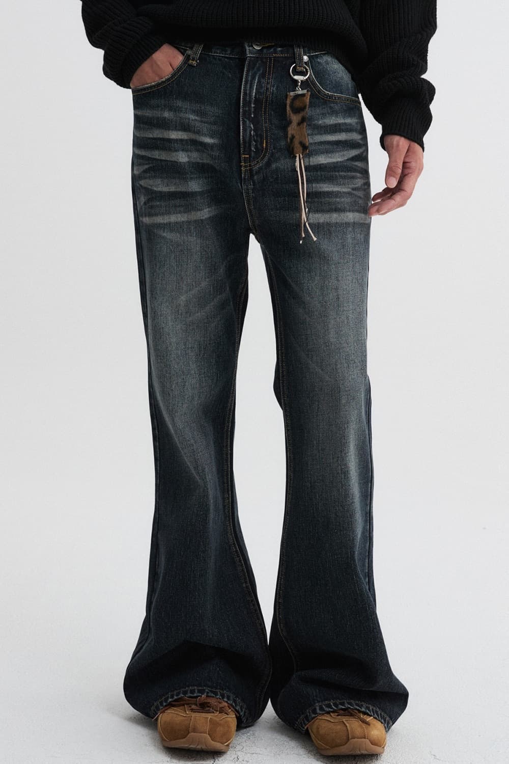 dnsr / 레가시 플레어 데님 다크블루 / M 상품이미지1