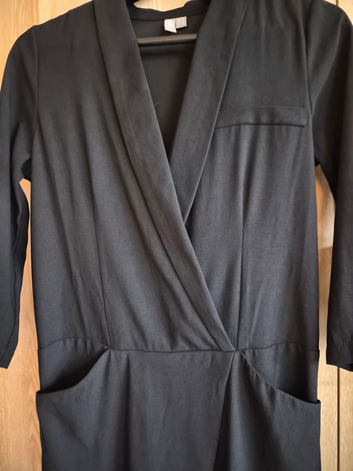 ASOS 블랙 점프수트 상품이미지4