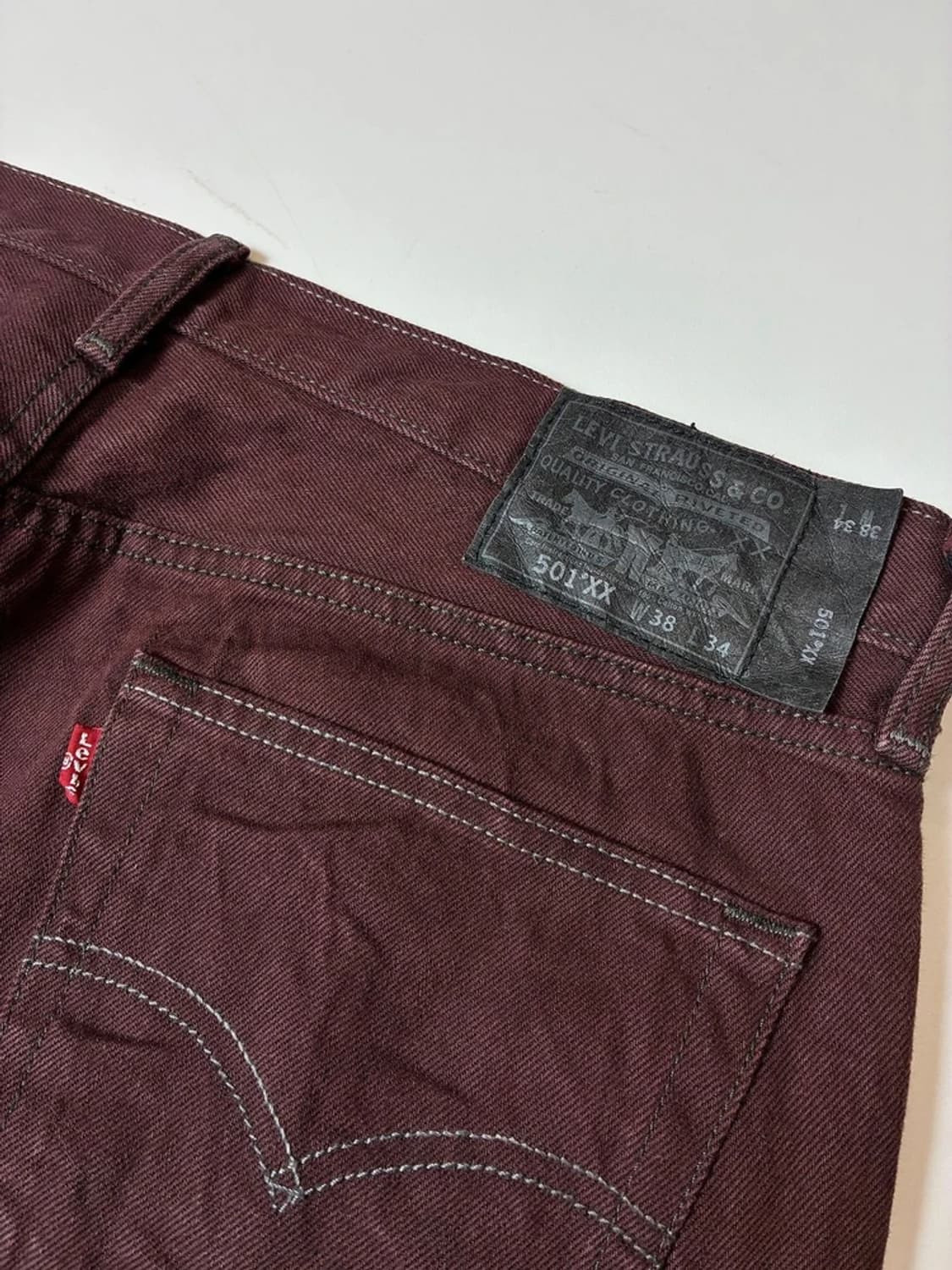 리바이스 00's 501xx 스트레이트 데님 팬츠 PN8087 상품이미지7