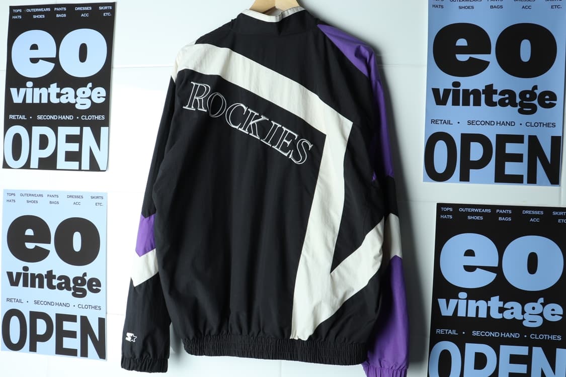 (L-2XL) 스타터 집업 바람막이 점퍼자켓 90S년대-H3H34007 상품이미지10