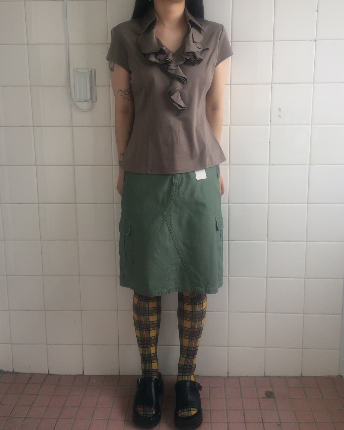 Naracamicie ruffle point pk t 상품이미지1