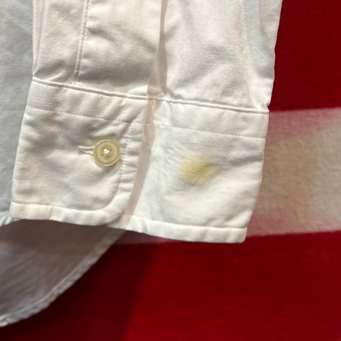 폴로 랄프로렌 QR 화이트 셔츠 상품이미지2