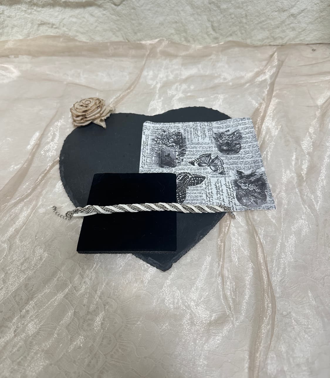 빈티지 스웨이드  브레이드 팔찌 상품이미지2