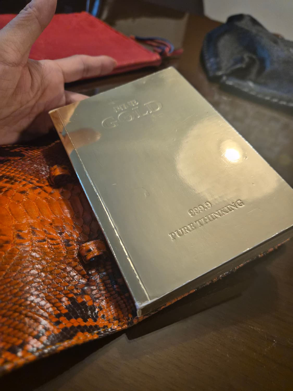 리얼뱀피 빈티지 다이어리 케이스 상품이미지7