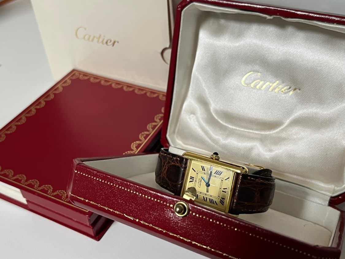 [CARTIER] Must de Tank 탱크 xl 데이트 창 상품이미지1