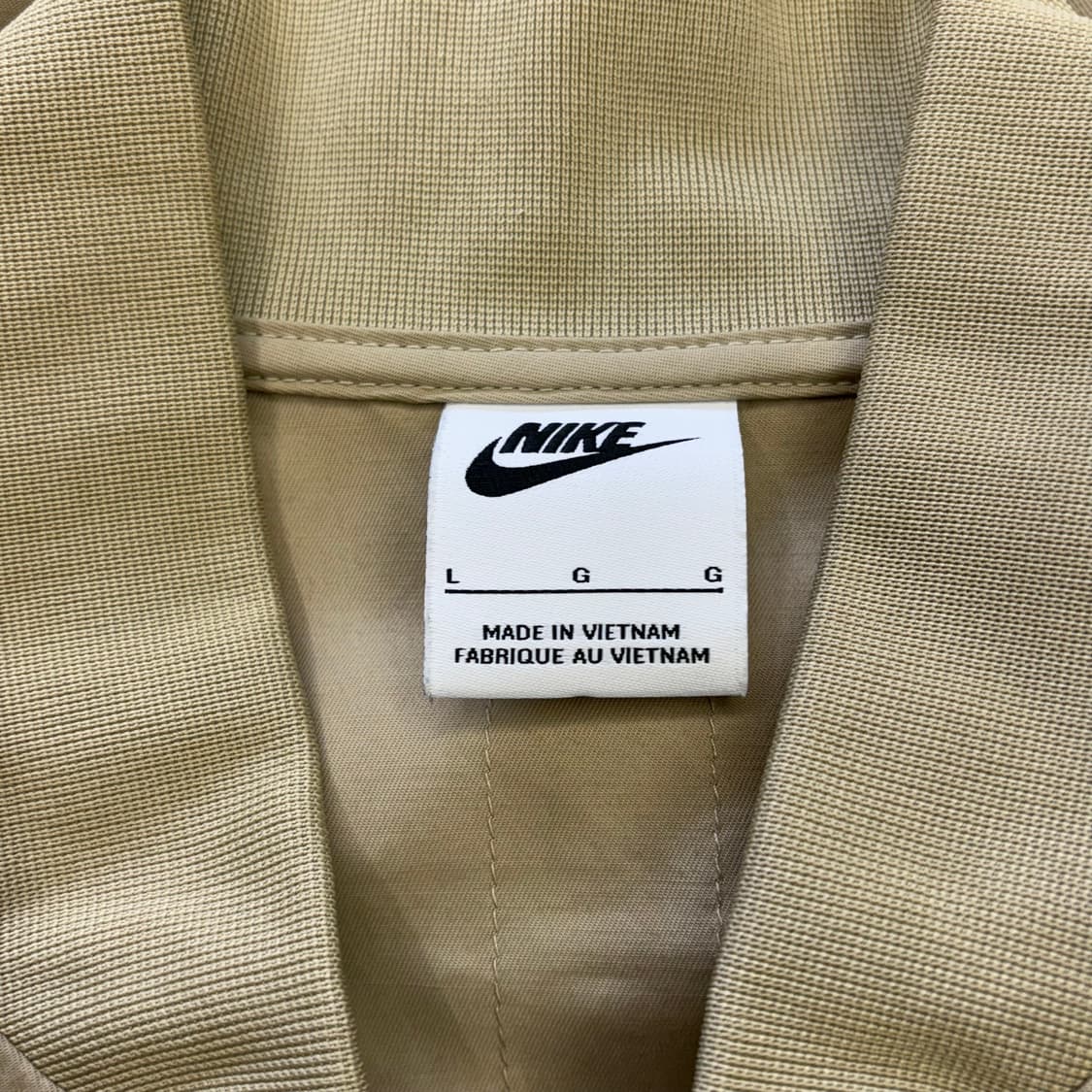 L 나이키 베이지 집업자켓  상품이미지4