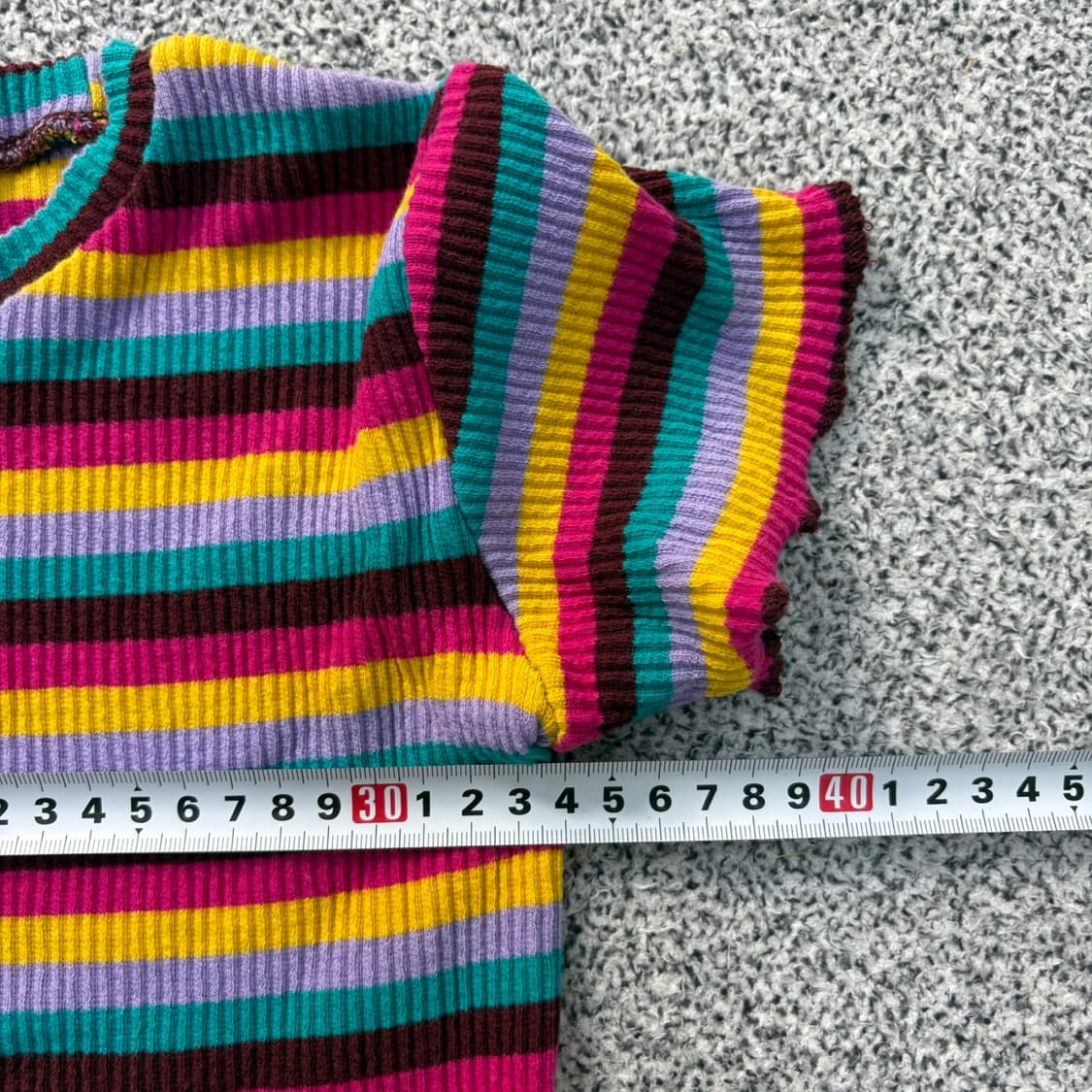 실측확인 빈티지 키즈 반팔티 0427J 상품이미지4