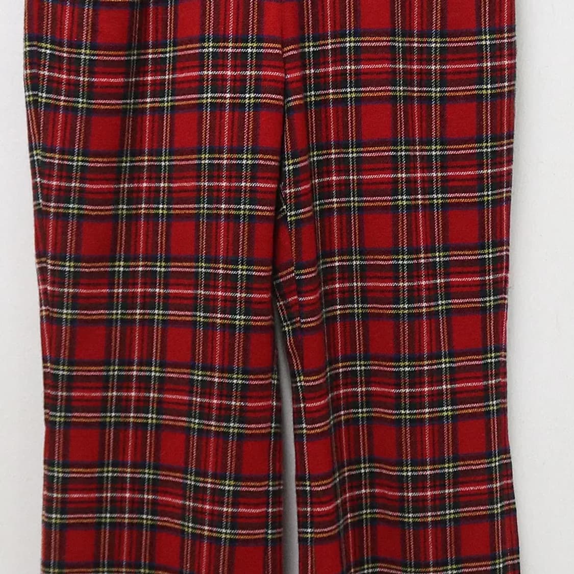 핑크하우스 레드 하이웨스트 울 혼방 팬츠 60592 상품이미지4