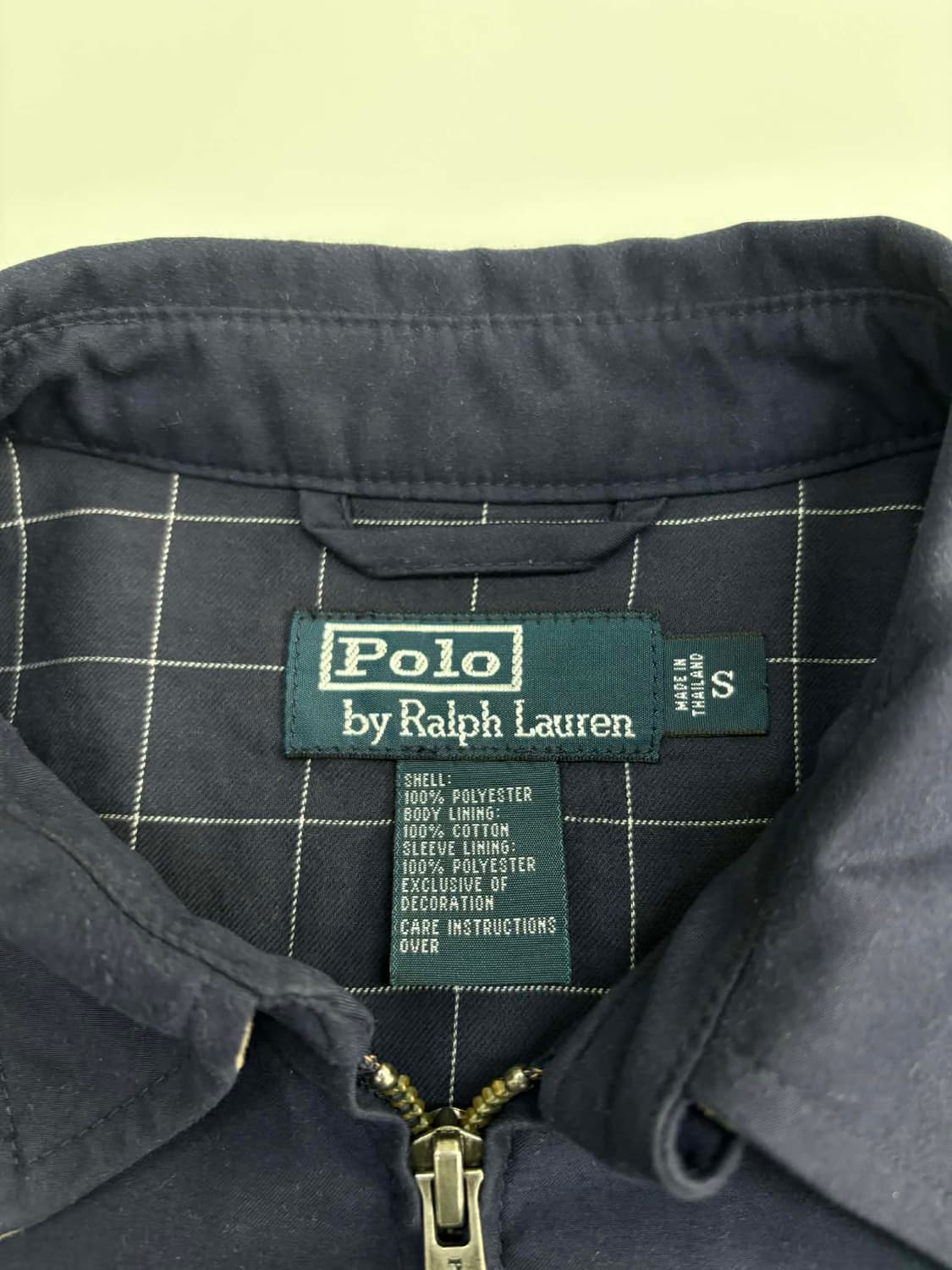 [S] 폴로 랄프로렌 네이비 폴리쉘 바이스윙 자켓 상품이미지3