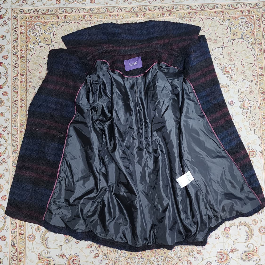 라우렐 여성 울혼방 오버핏 코트 55 상품이미지2