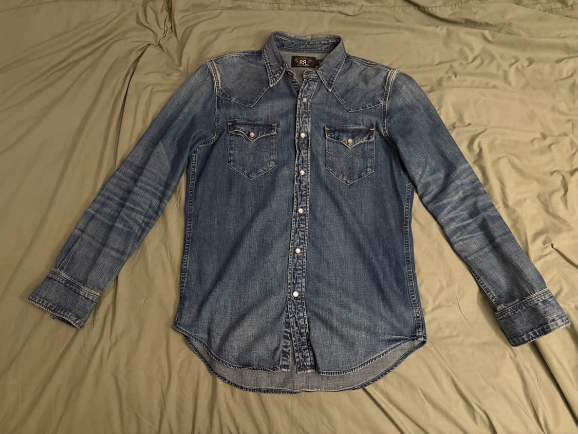 더블알엘 웨스턴셔츠 상품이미지1