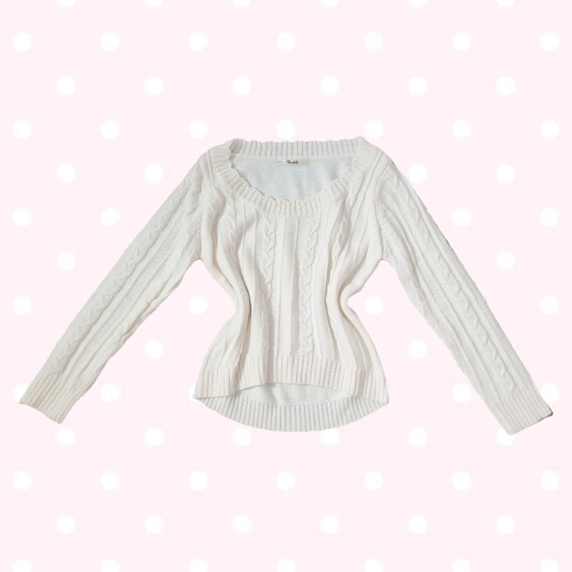 tralala 트랄라라 히메갸루 라떼갸루 니트 리즈리사계 상품이미지4