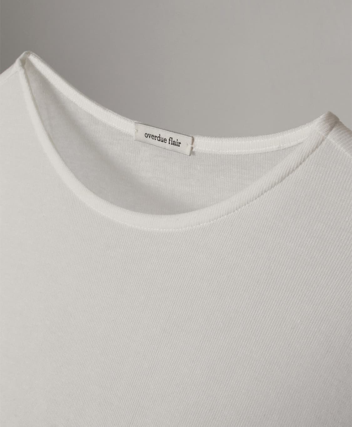 오버듀플레어 SOFT TENCEL SOLID T_IVORY 상품이미지6