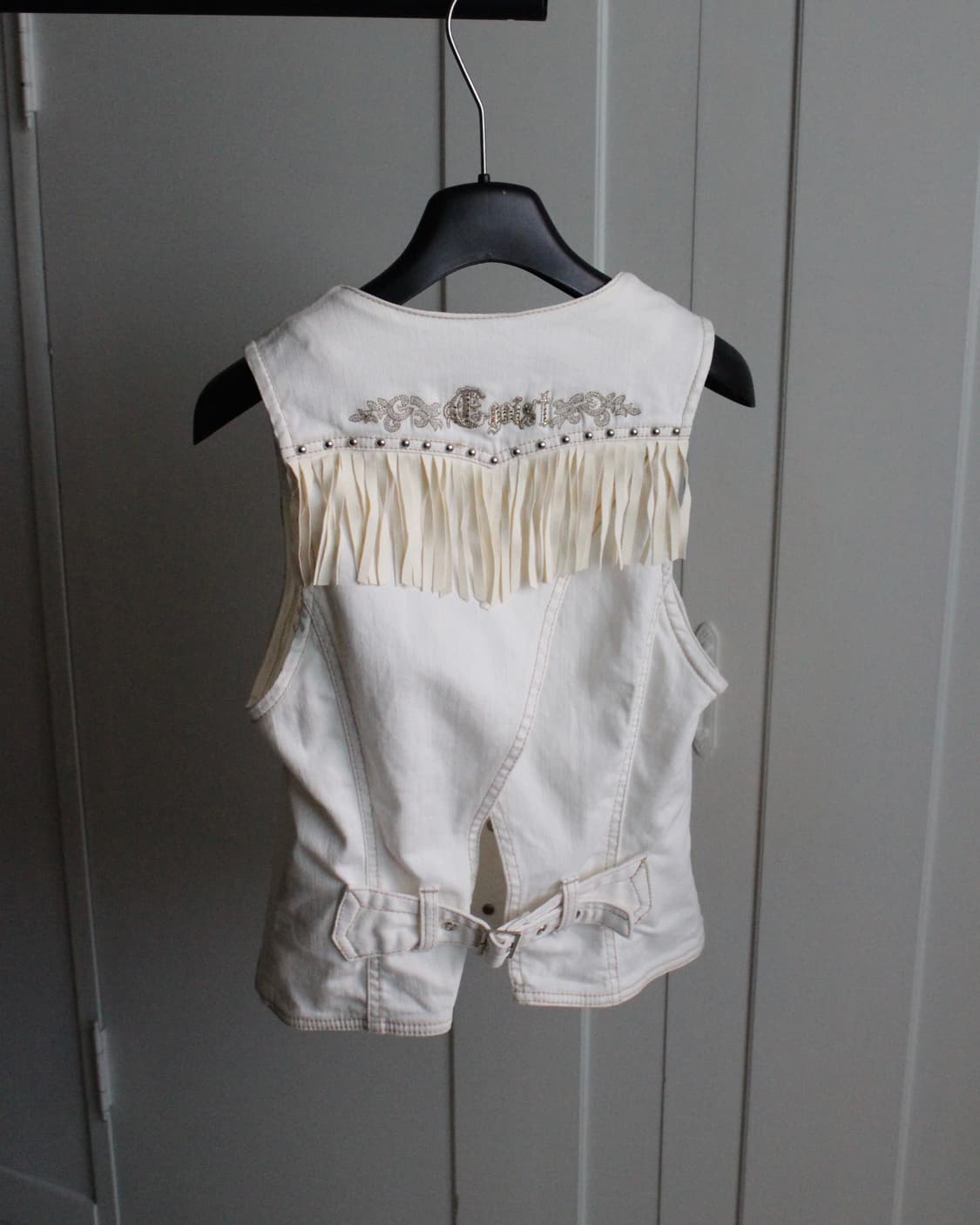 Egoist western fringe vest 상품이미지3