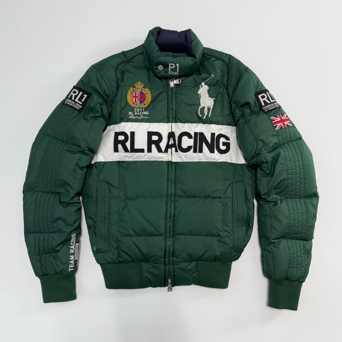 폴로 랄프로렌 빅포니 레이싱 투웨이 패딩  상품이미지1