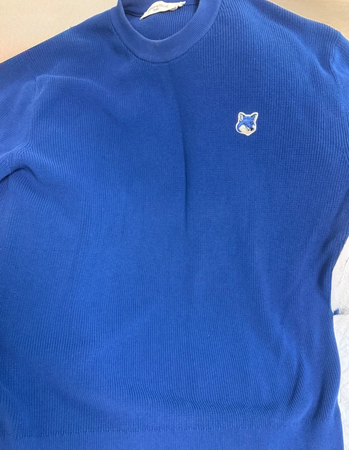 메종키츠네 블루폭스 니트 M 상품이미지3