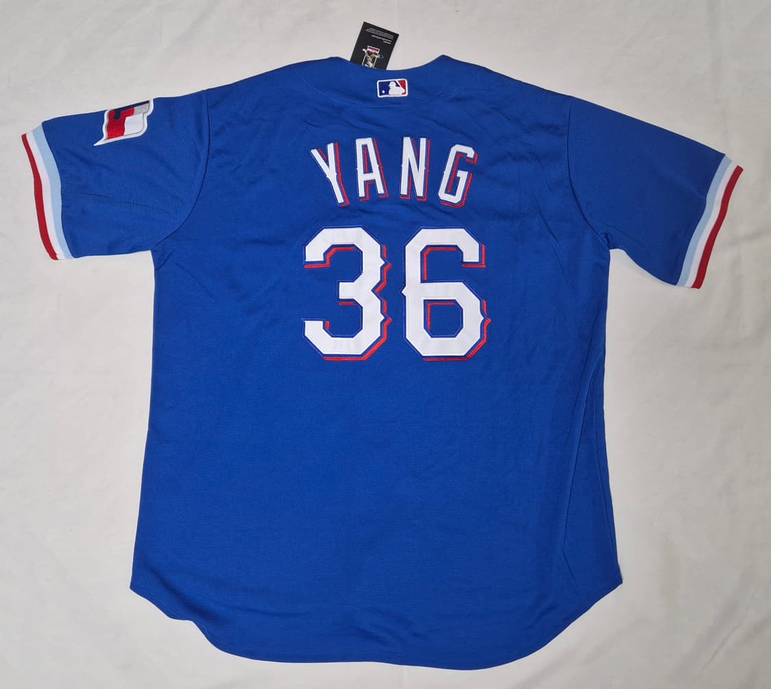 텍사스 레인저스 원정 양현종 유니폼 팝니다  상품이미지2