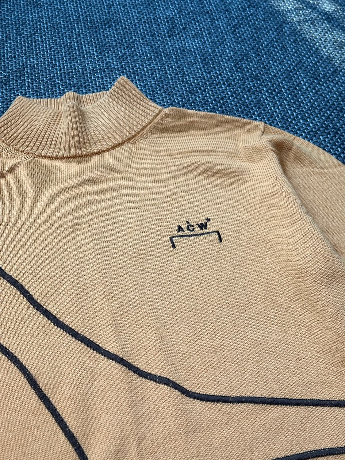 어콜드월 모크넥 니트 상품이미지4