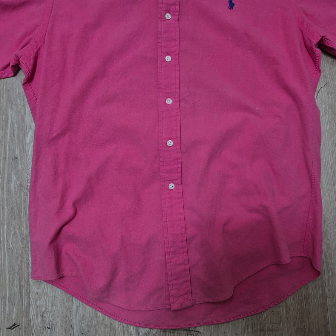 폴로 랄프로렌 스몰포니 코튼 반팔셔츠 M(95) 상품이미지3