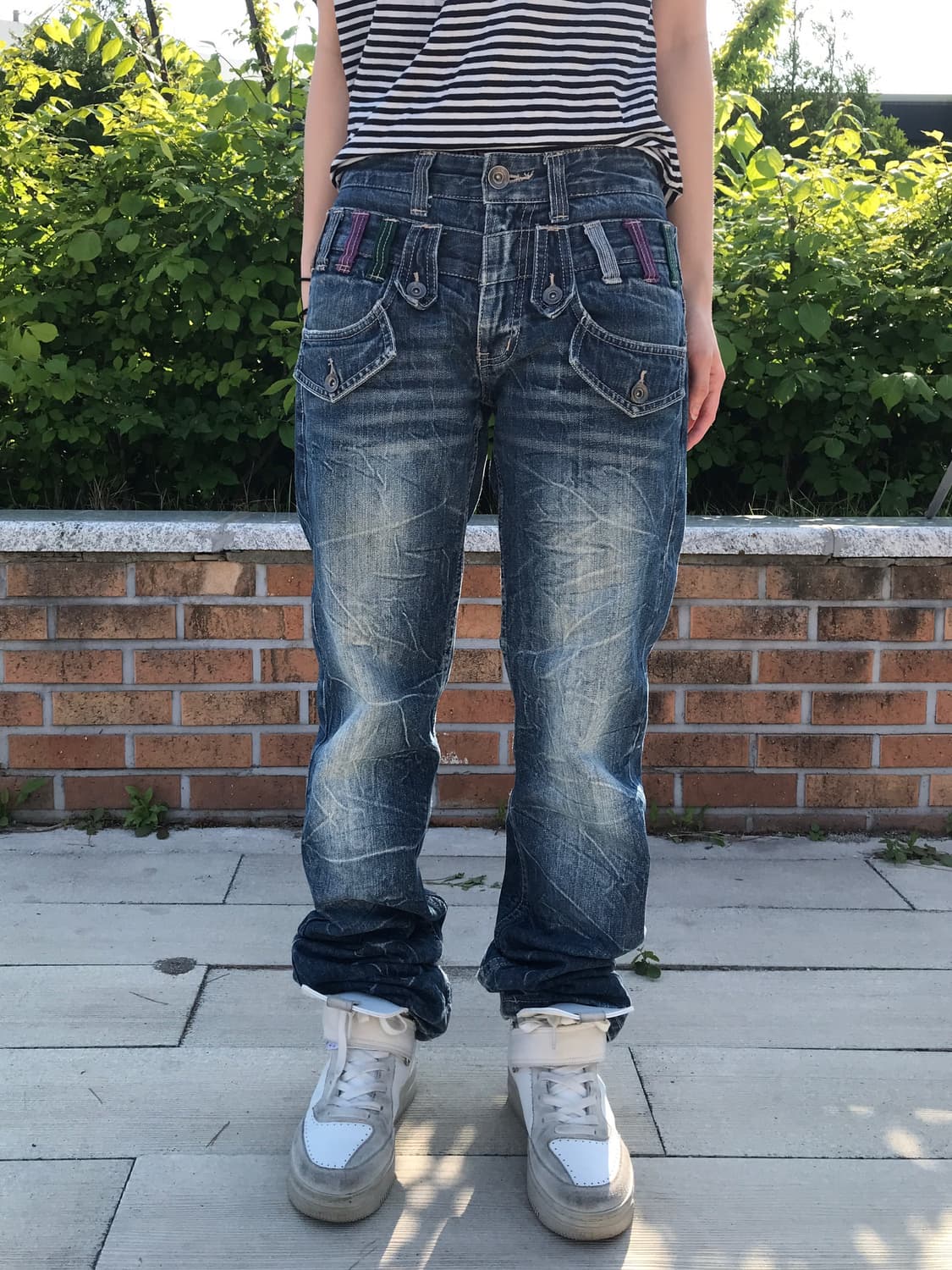 Antfui Jeans Y2K Denim Pants 상품이미지3