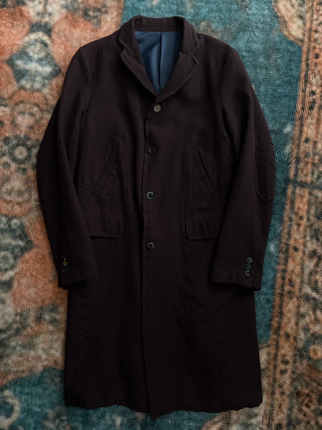 TTF✳️2012AW 언더커버 축융 울 코트 상품이미지5