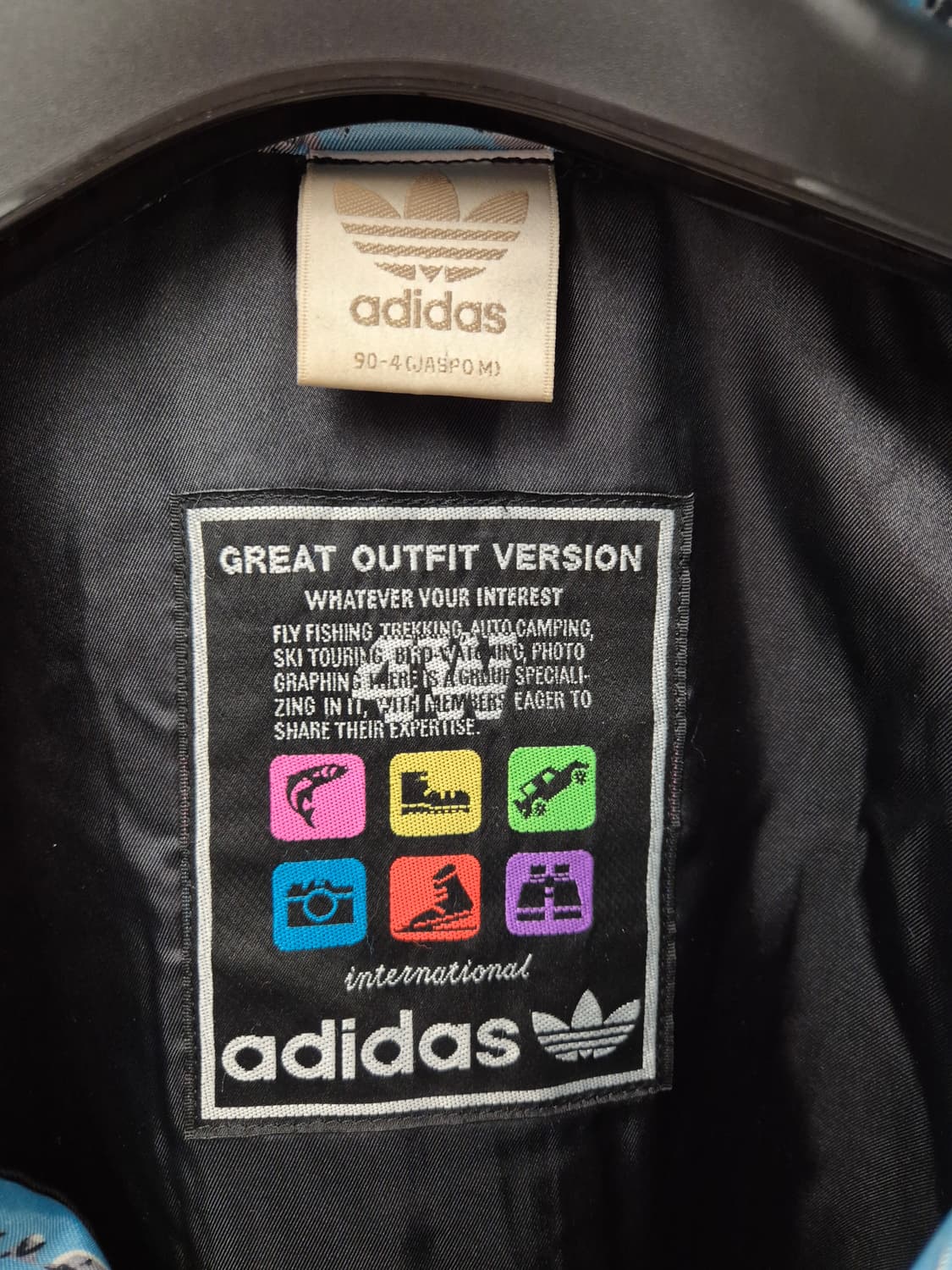 아디다스 90‘s 블루종 자켓 M 상품이미지4