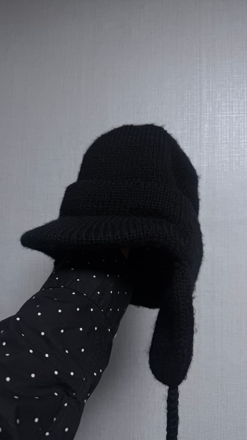 넘버나인 08aw 이어플랩 니트캡  상품이미지1