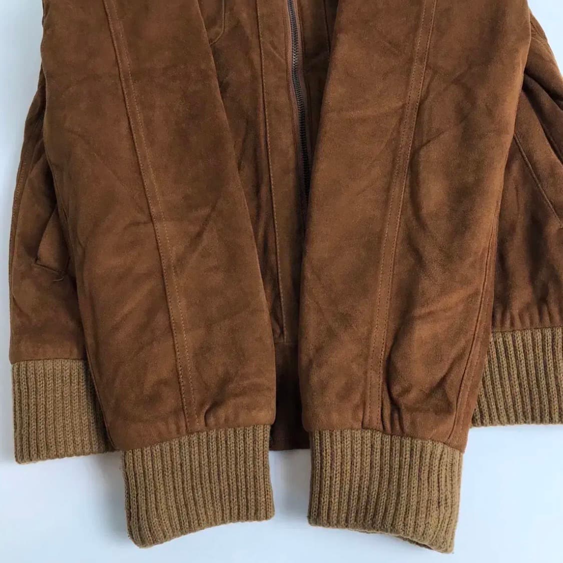 빈티지 스웨이드 봄버자켓 상품이미지4