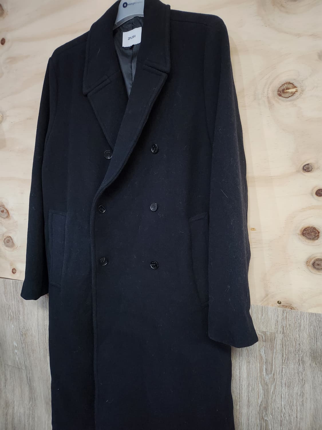 395) 지플리시 캐시미어블랜드 롱코트 상품이미지3