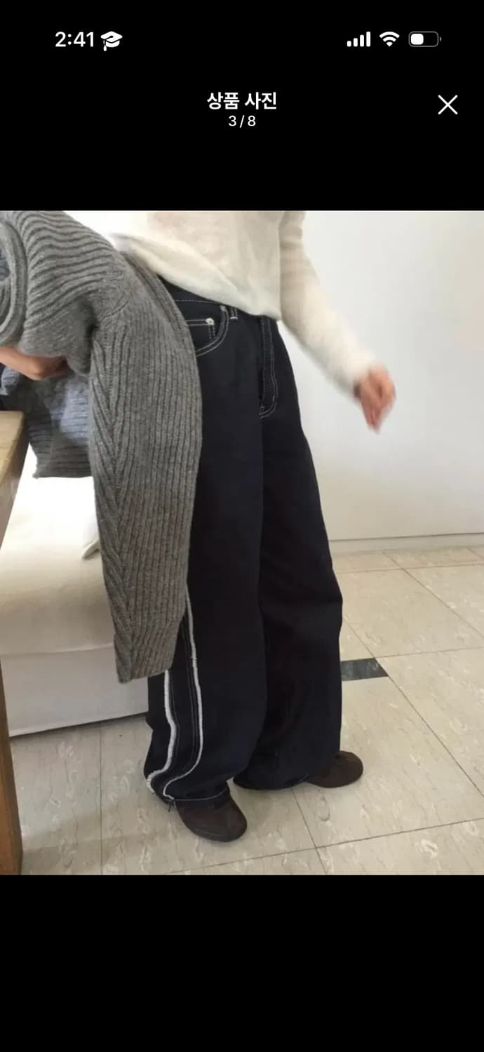 나달 사이드라인 데님팬츠 M 상품이미지3