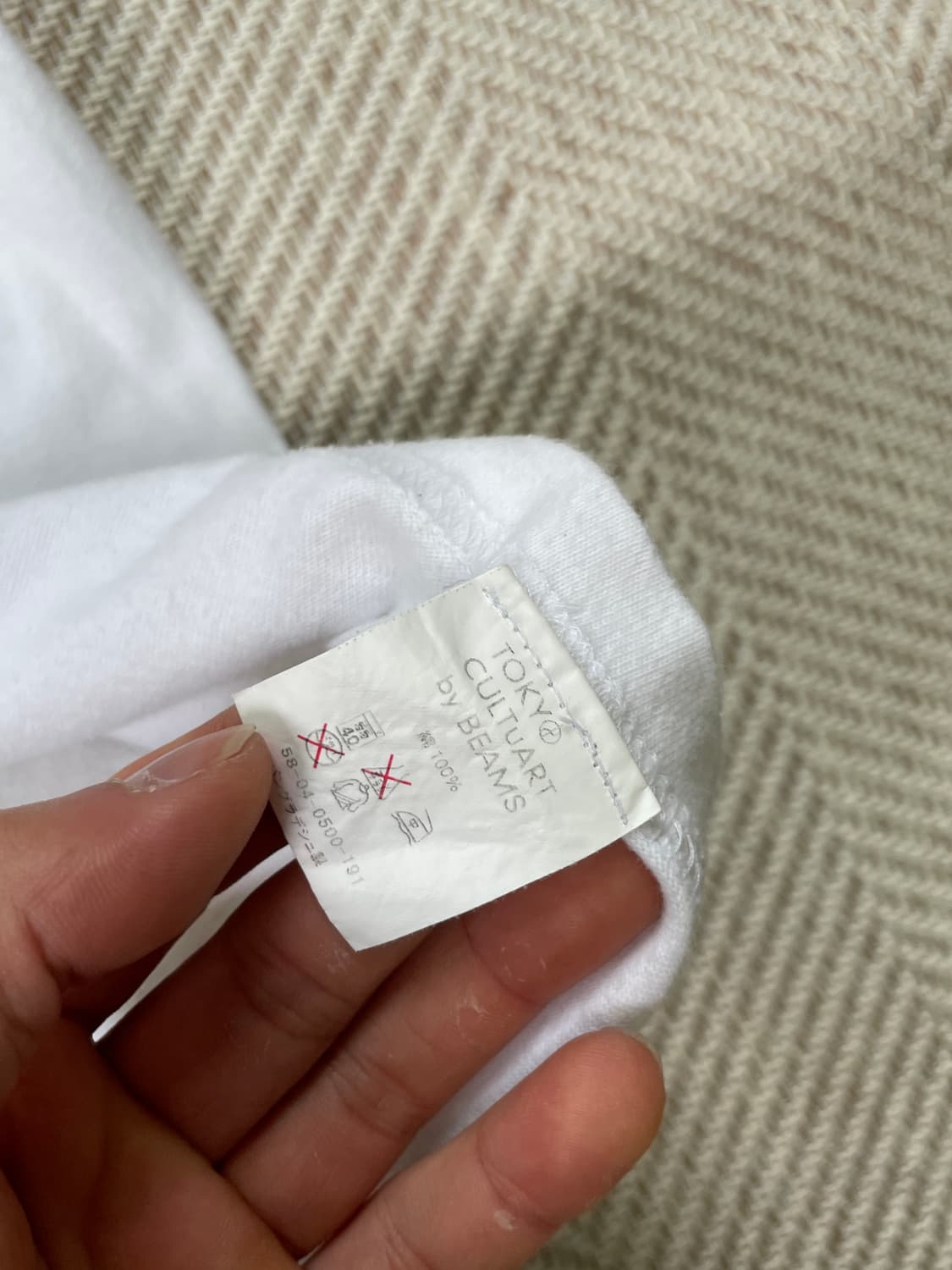 빔즈 shake 반팔티셔츠 J03210 상품이미지5