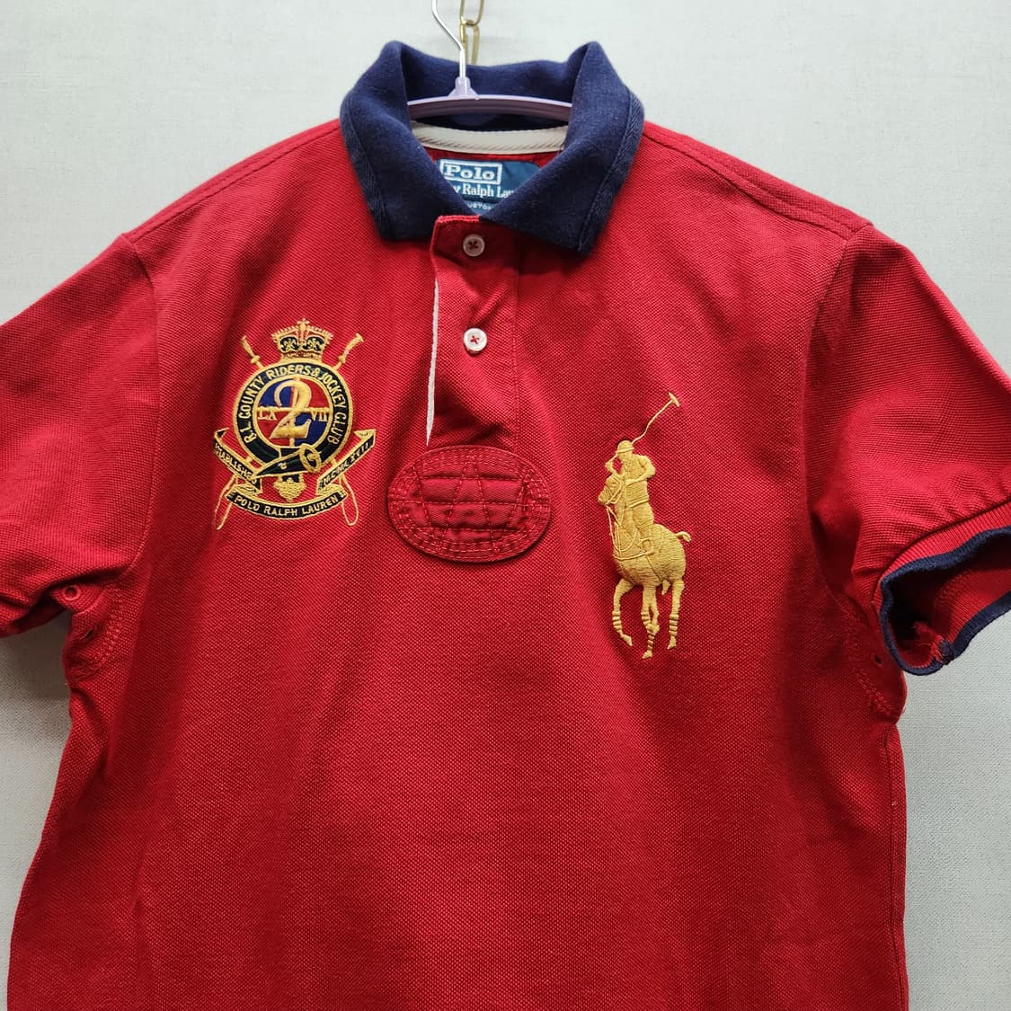 폴로랄프로렌 금장로고 반팔카라 S(S) 상품이미지2