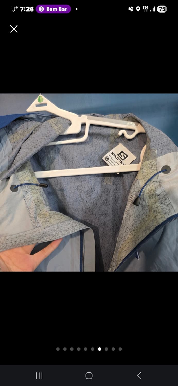 살로몬 바람막이 s 상품이미지7