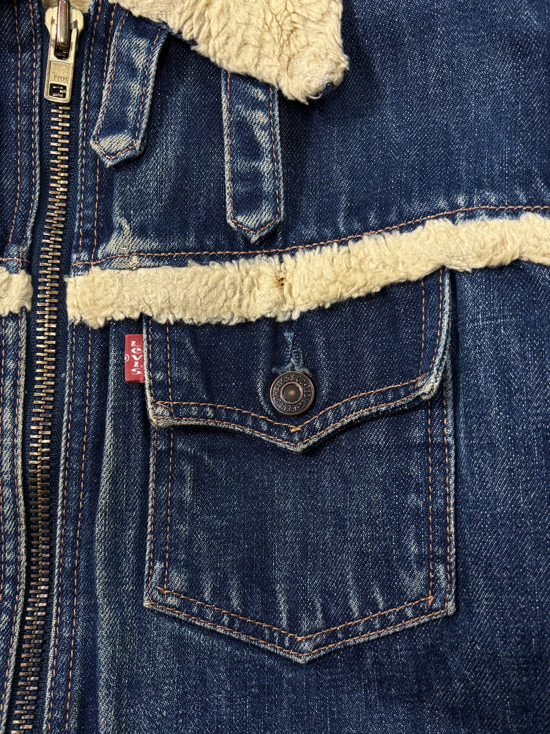 리바이스 쉐르파 데님 트러커 자켓 상품이미지5