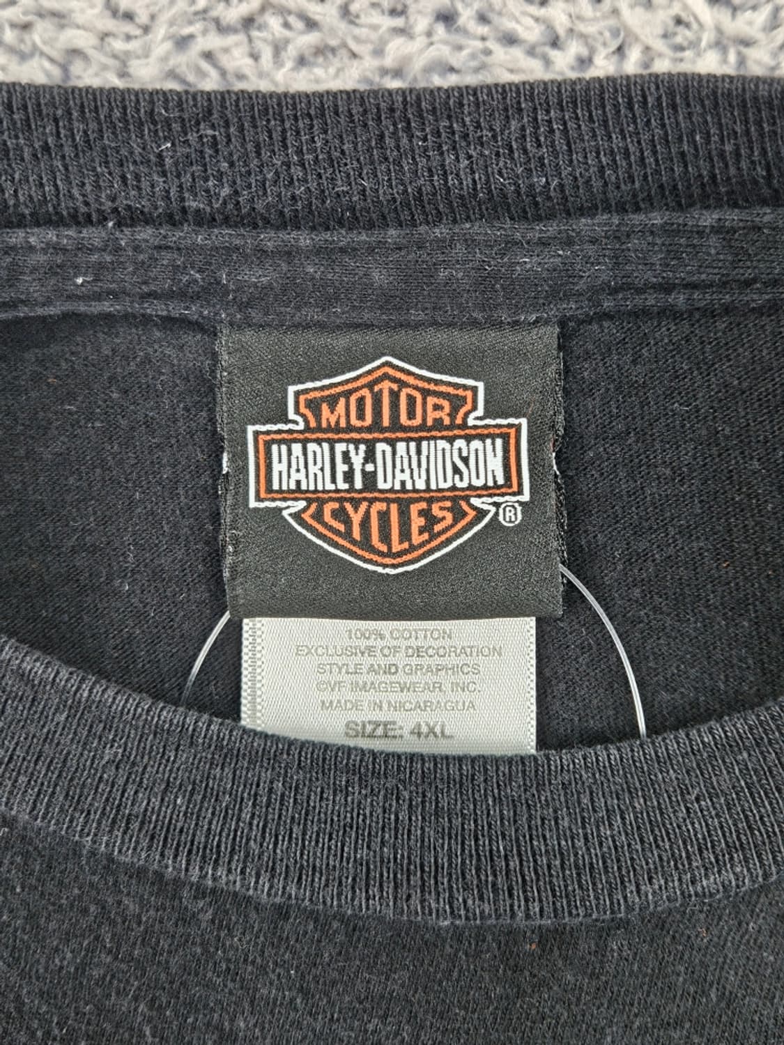 할리데이비슨 매사추세츠 사우스햄튼 롱 슬리브 ( 4XL ) / 11537 상품이미지7