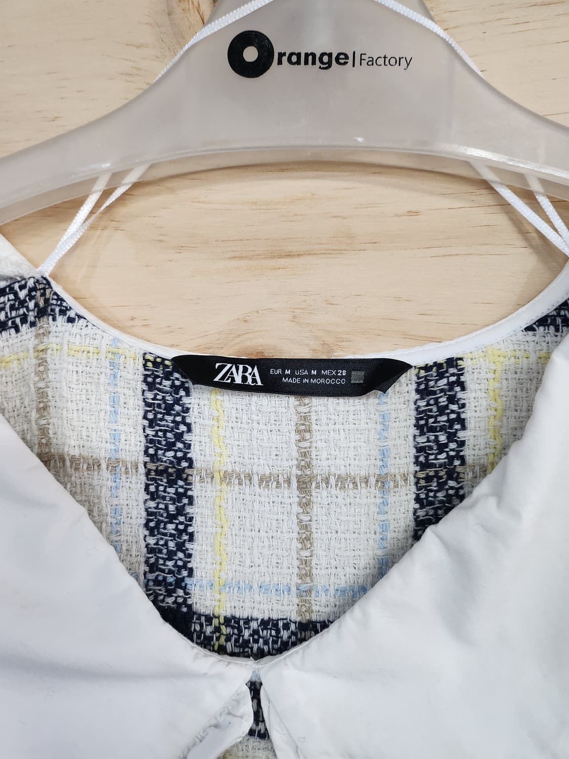 1124) 자라 ZARA 크롭 블라우스 상품이미지5