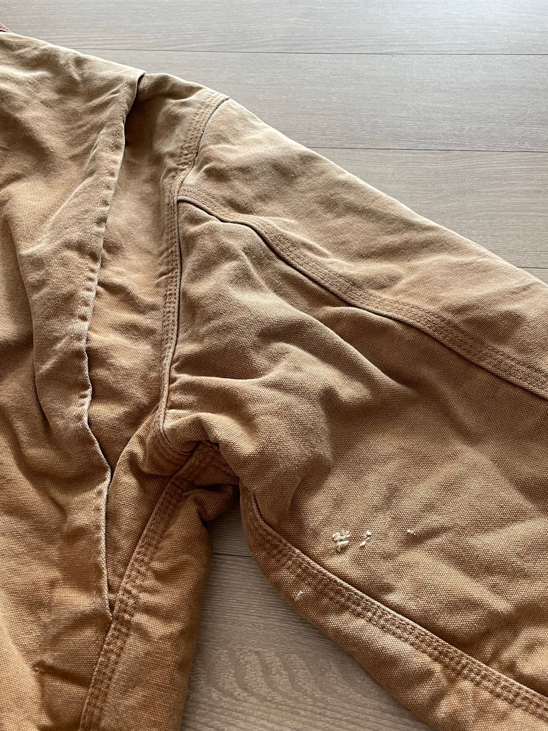 칼하트 J01 BRN 브라운 디트로이트 자켓 상품이미지8