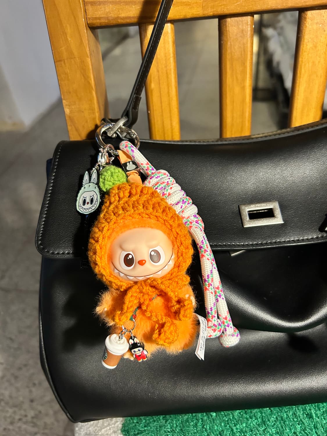 🙊미니라부부 내 마음속 비밀번호”Z”커스텀키링 상품이미지5