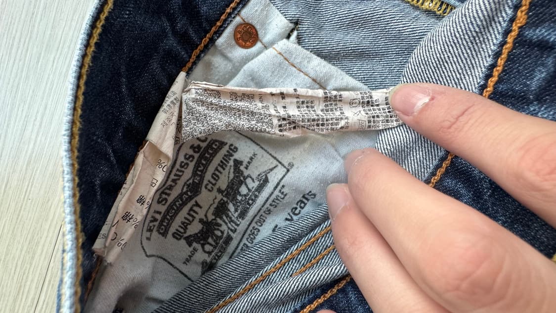 리바이스502 w34L34 상품이미지10