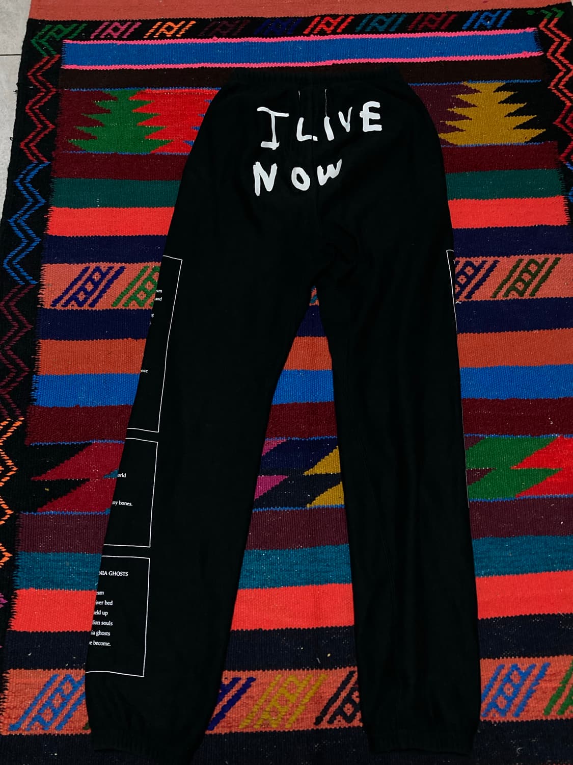 “I Live Now” Soloist Sweatpants 상품이미지3
