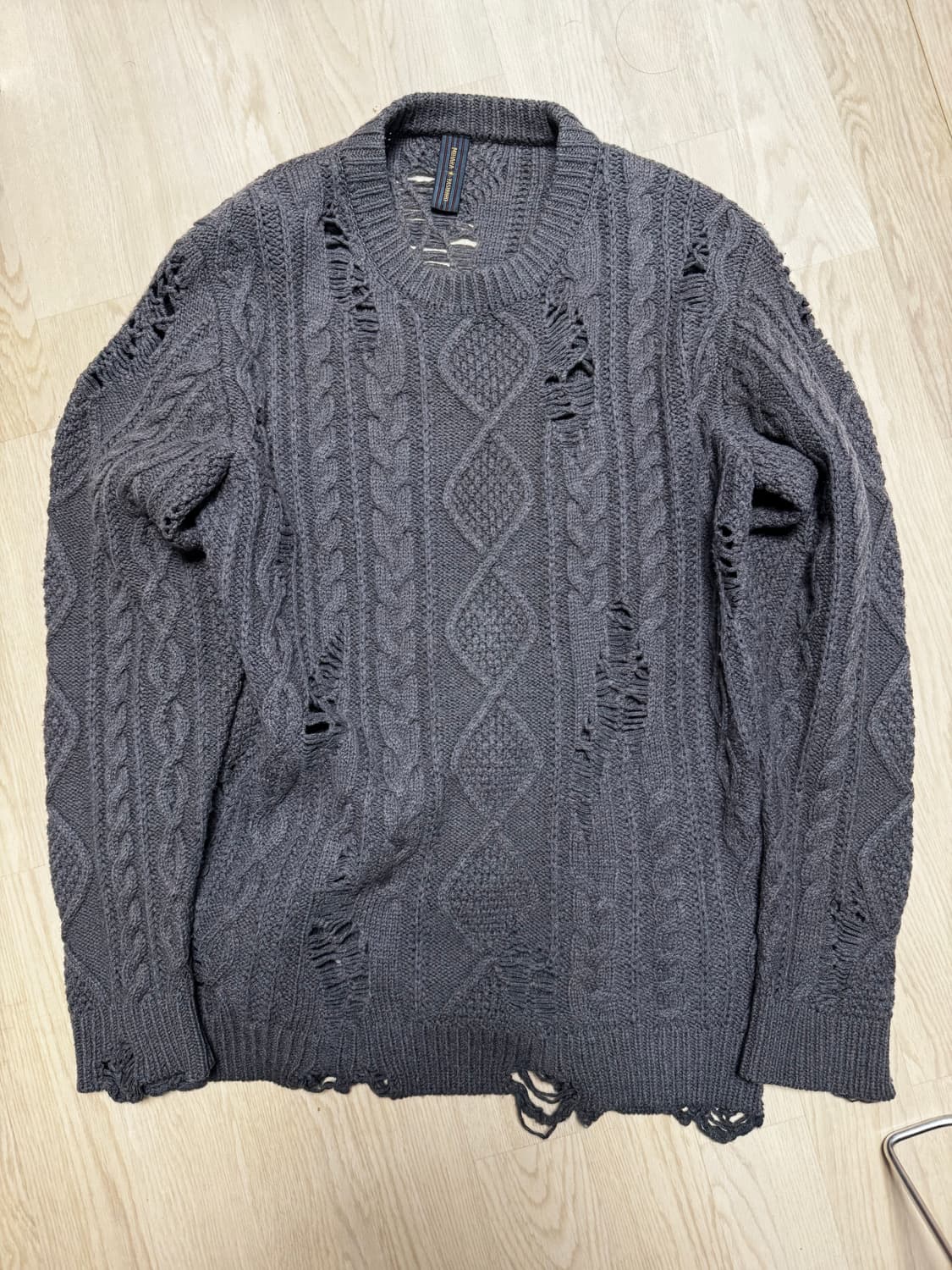 미하라야스히로 디스트로이드 니트 상품이미지1