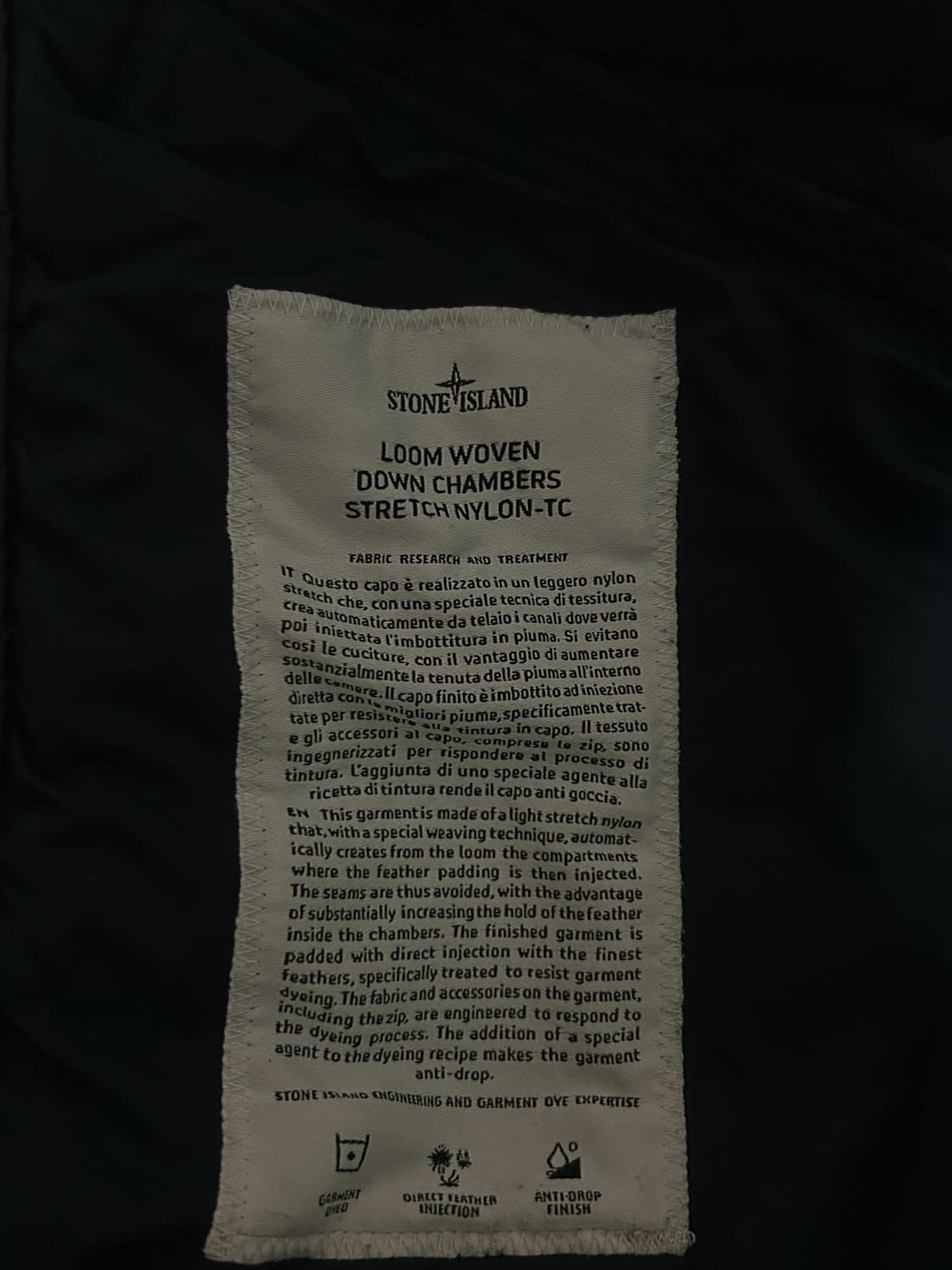 스톤아일랜드 룸우븐 경량패딩 상품이미지7