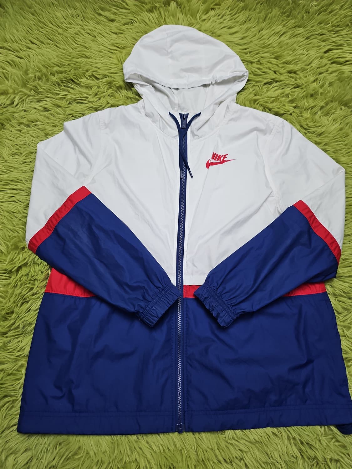 나이키 컬러블록 바람막이 (여성용 M) 상품이미지1