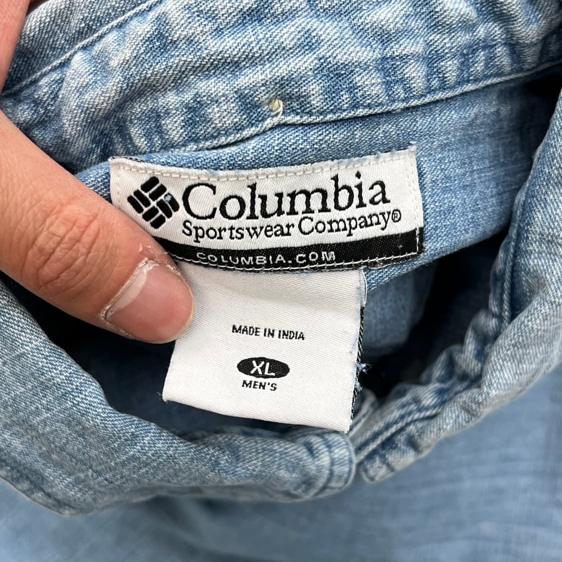 컬럼비아 워크 데님 셔츠 r3358 상품이미지6